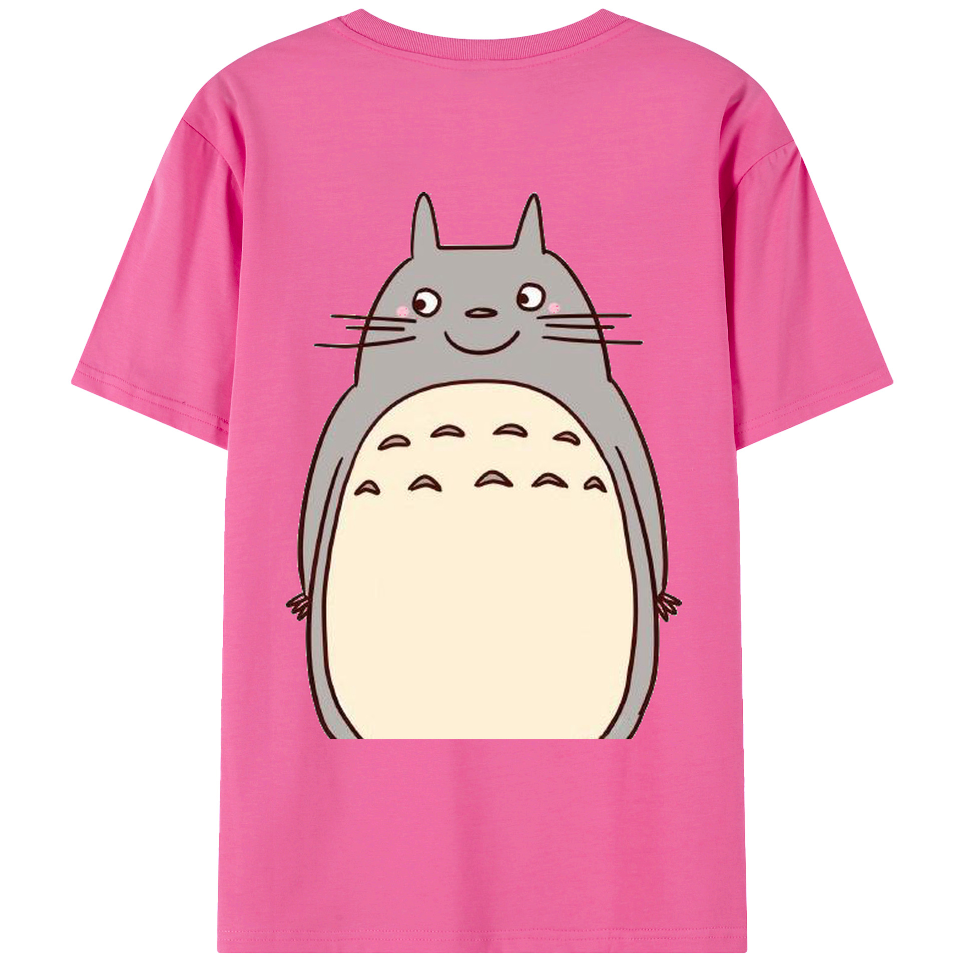（画像用） となりのトトロ 草壁メイ 草壁サツキ My Neighbor Totoro Satsuki Kusakabe Mei Kusakabe レディース半袖Tシャツ(バックプリント)